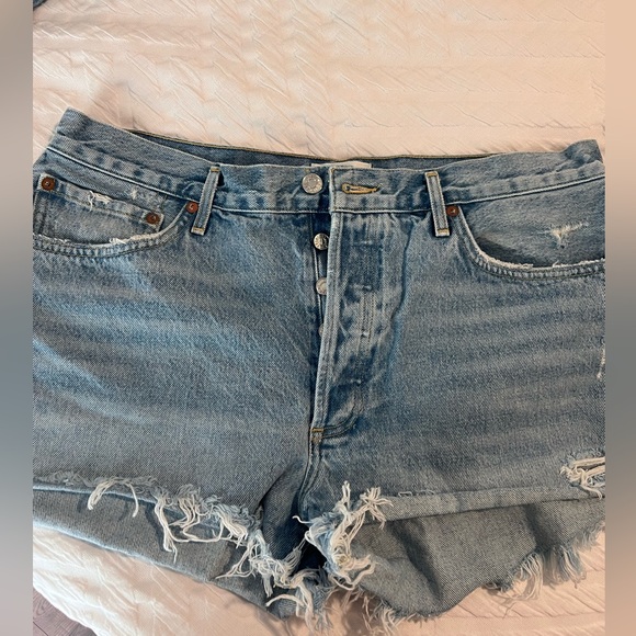 Agolde Parker shorts in Swapmeet 🩵 - Picture 4 of 5